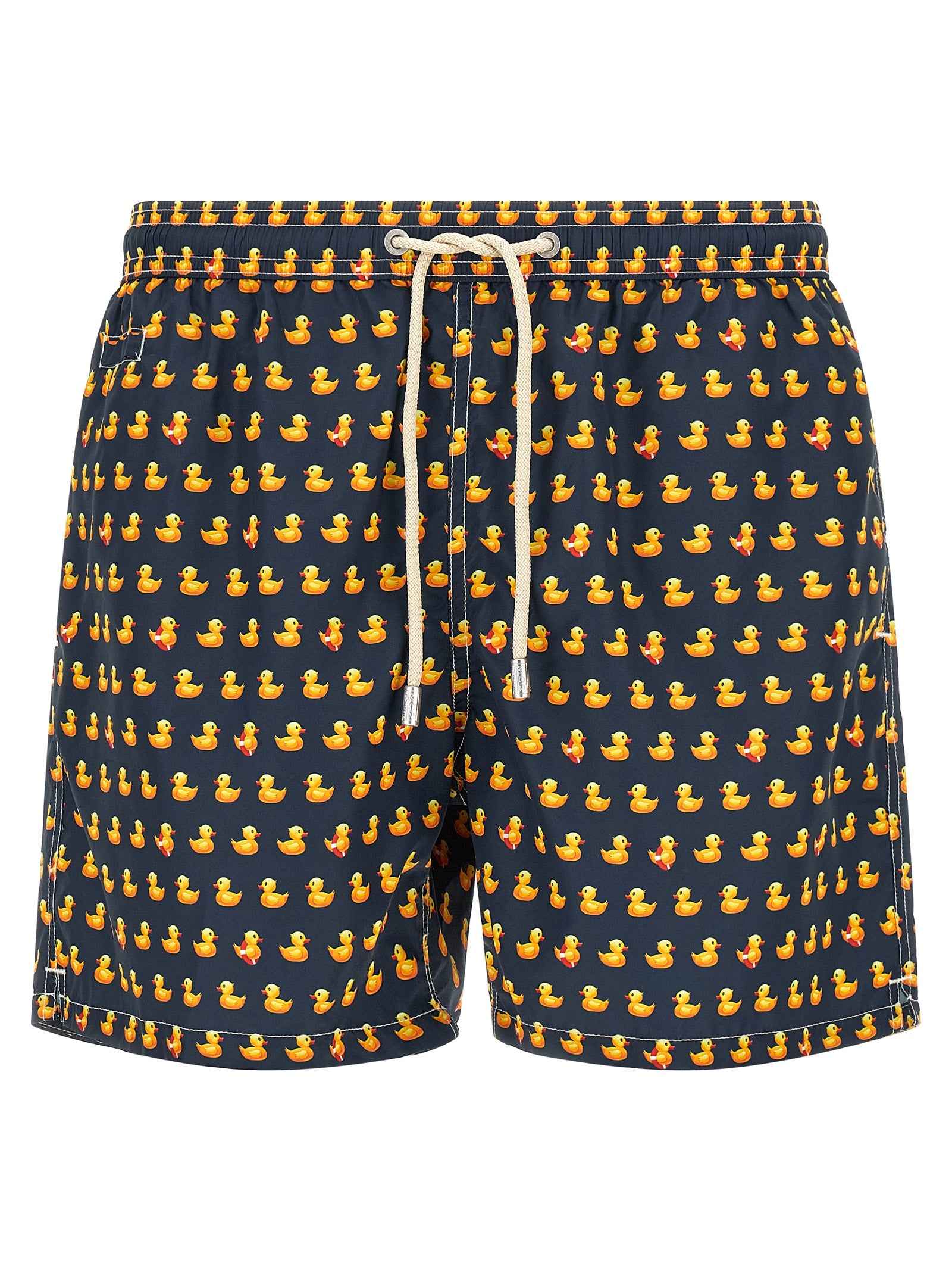 Multicolor Polyester Swim Shorts
