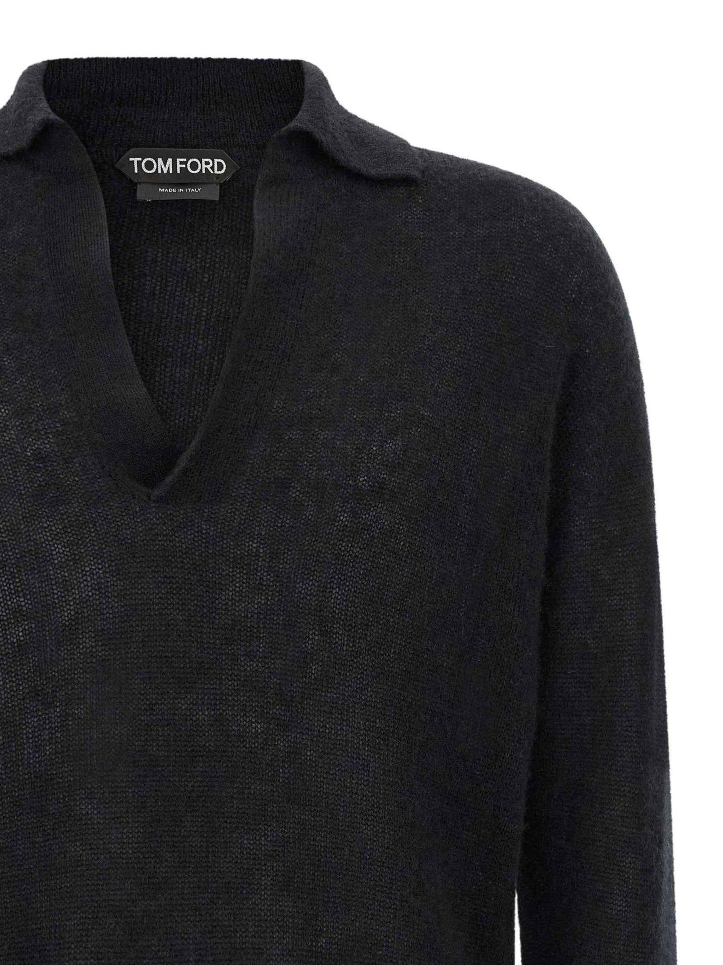 Black Cashmere Cardigan