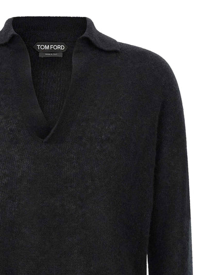 Black Cashmere Cardigan