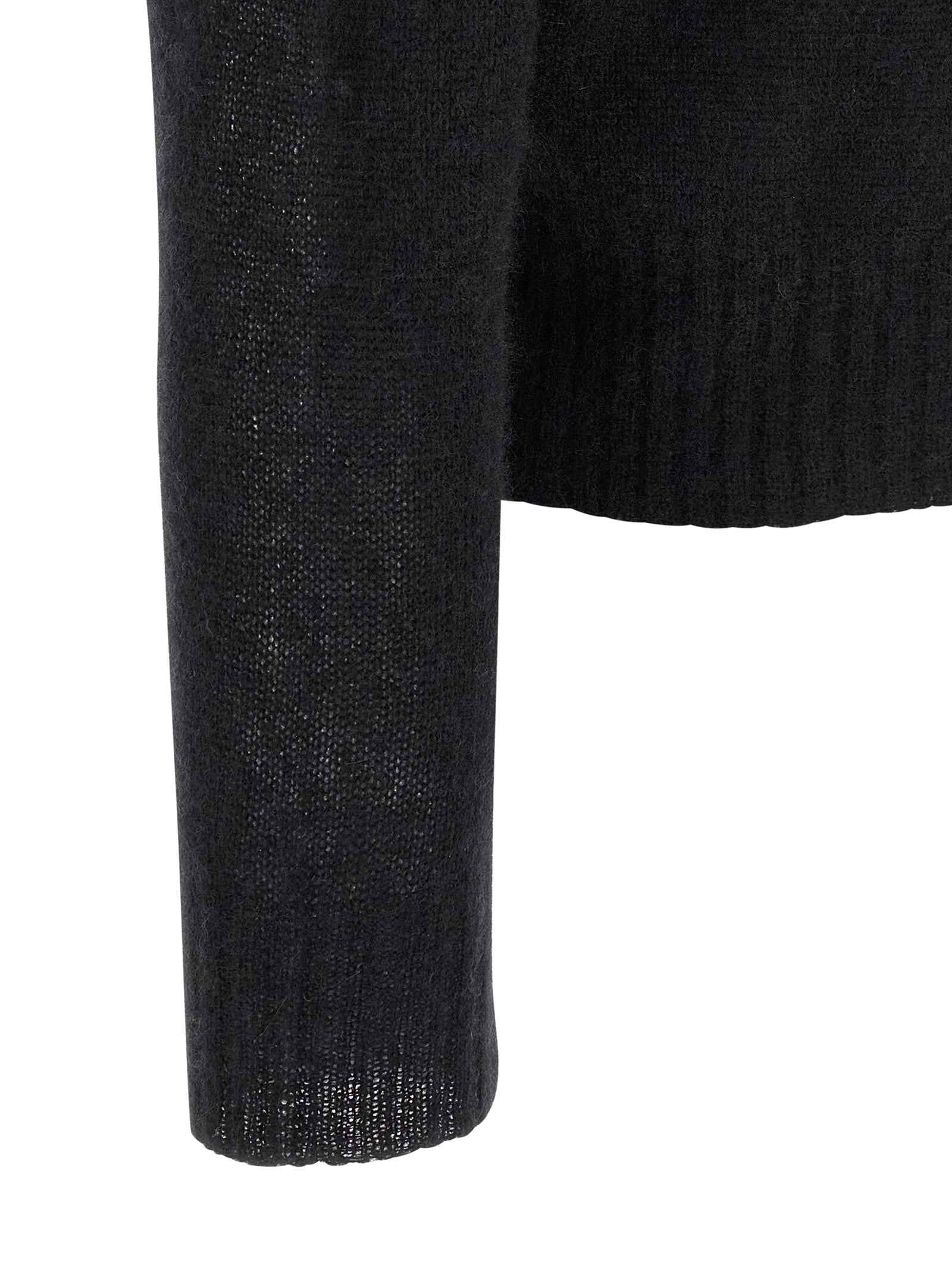 Black Cashmere Cardigan