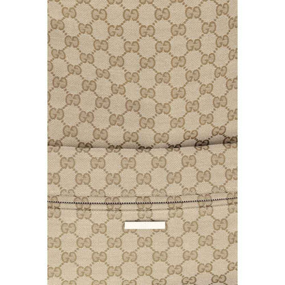 Beige Polyester Backpack