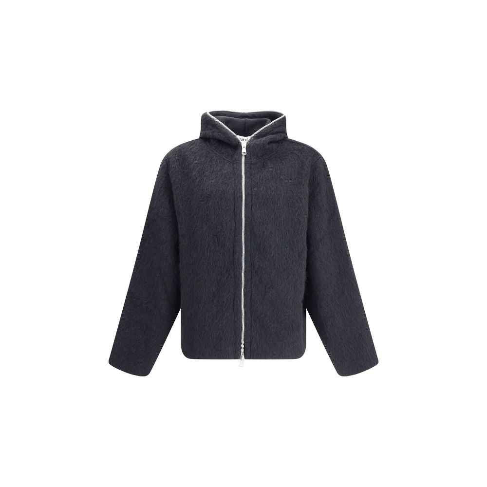 Black Wool Sweatshirt