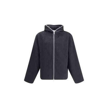 Black Wool Sweatshirt