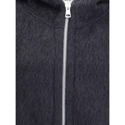 Black Wool Sweatshirt