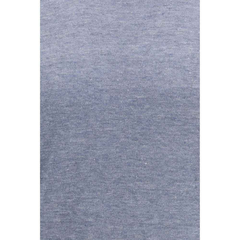 Blue Linen T-Shirt