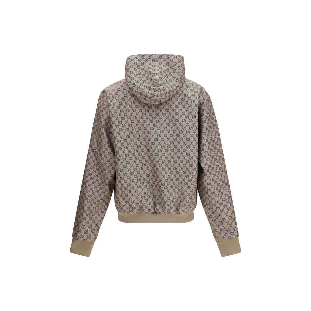 Black Polyester Bomber
