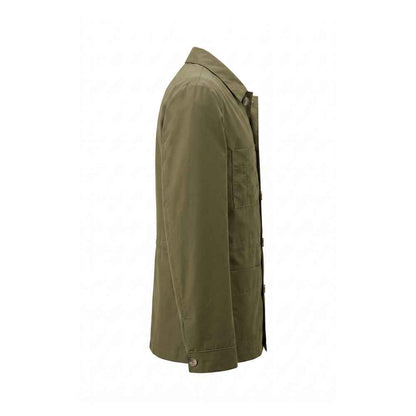 Green Nylon Men Jacket