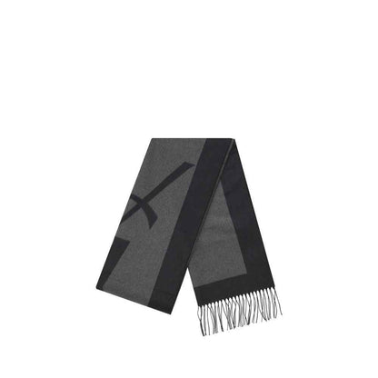 Gray Silk Scarf