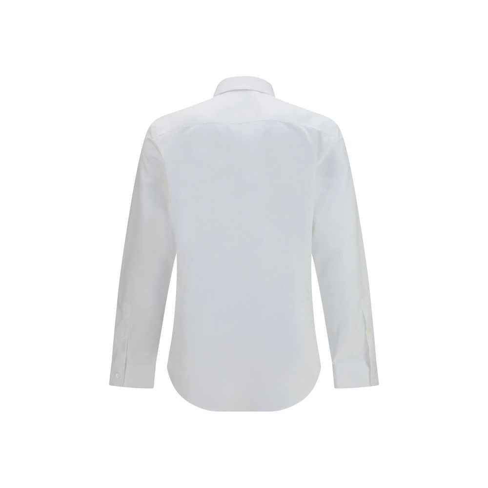 White Cotton Dress Shirt