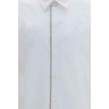 White Cotton Dress Shirt
