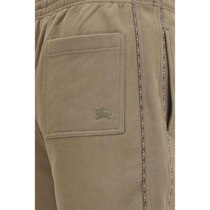 Brown Cotton Bermuda Shorts