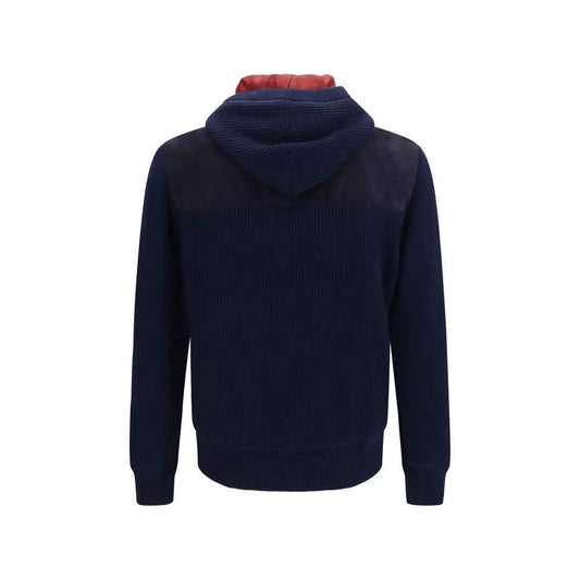 Blue Wool Oves Aries Full-Length Jacket