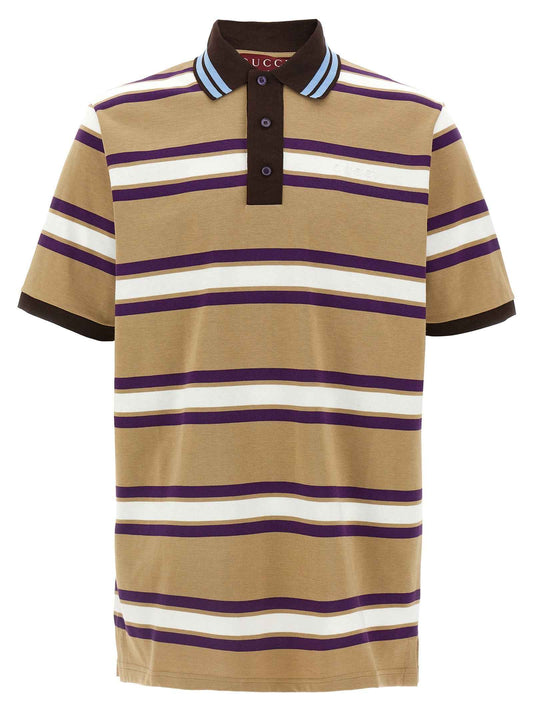 Multicolor Cotton Polo Shirt
