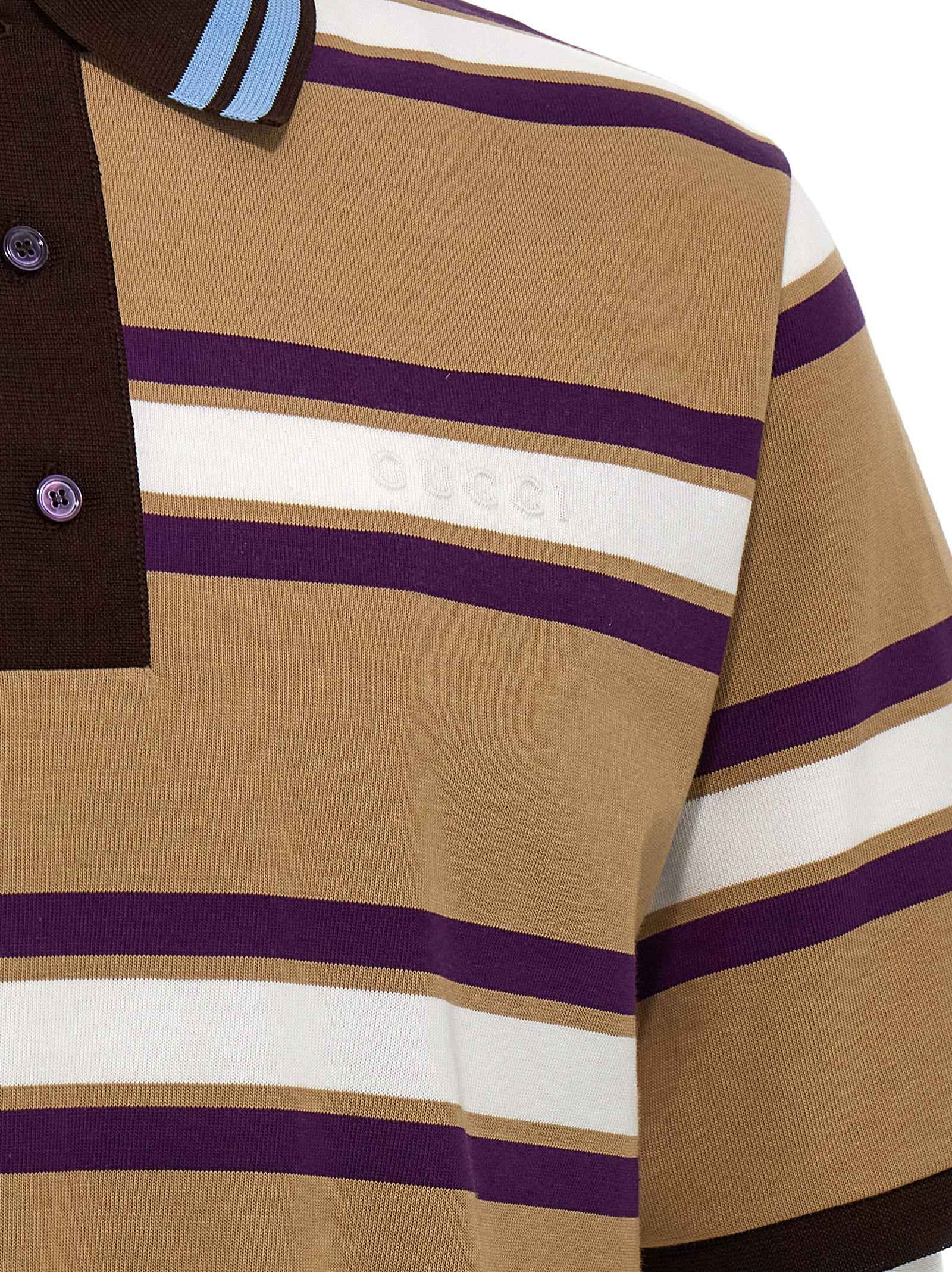 Multicolor Cotton Polo Shirt