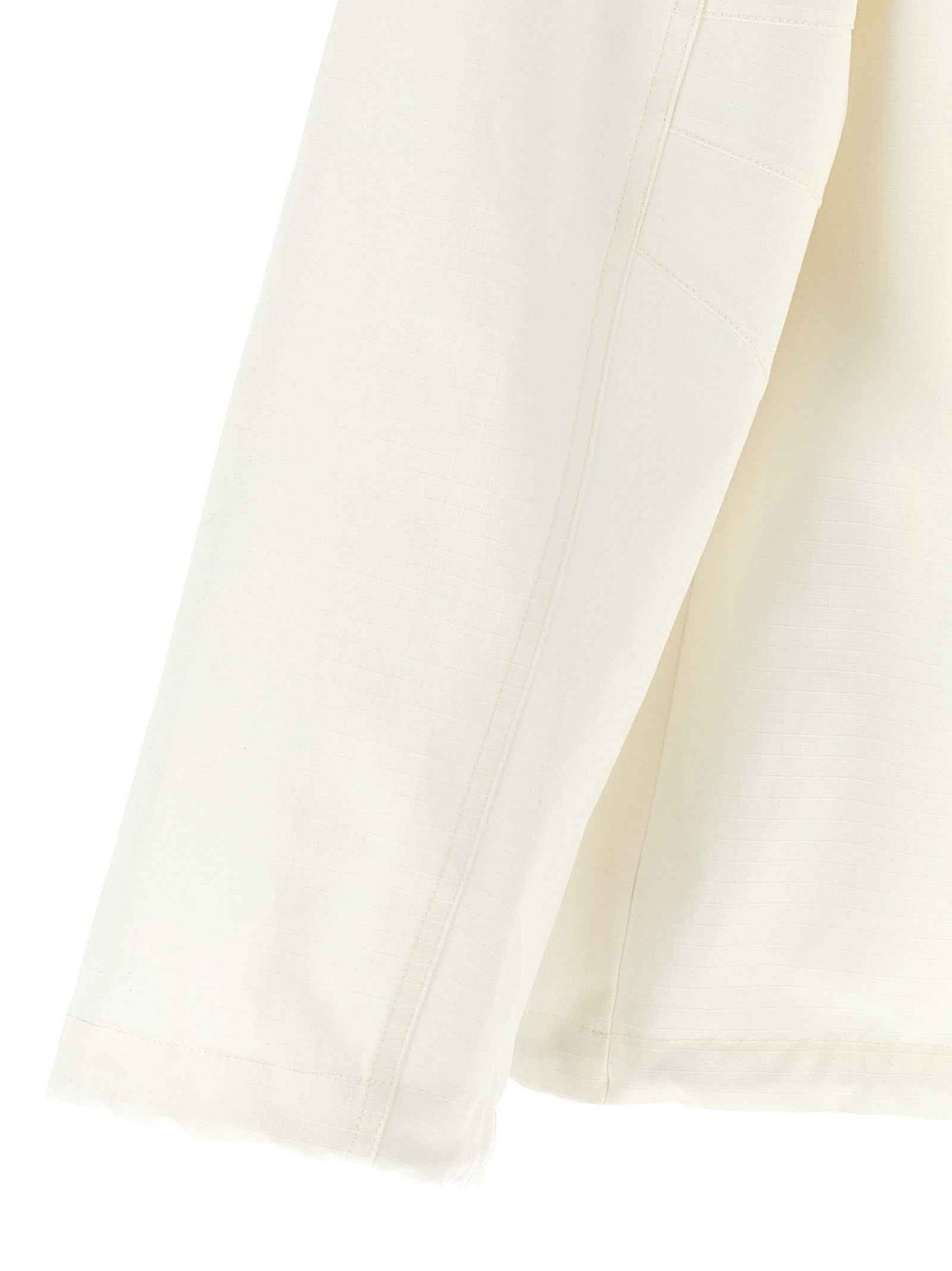 White Cotton Shell Jacket