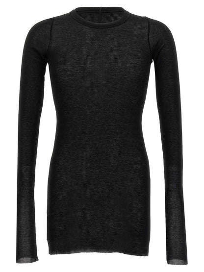 Black Viscose T-Shirt