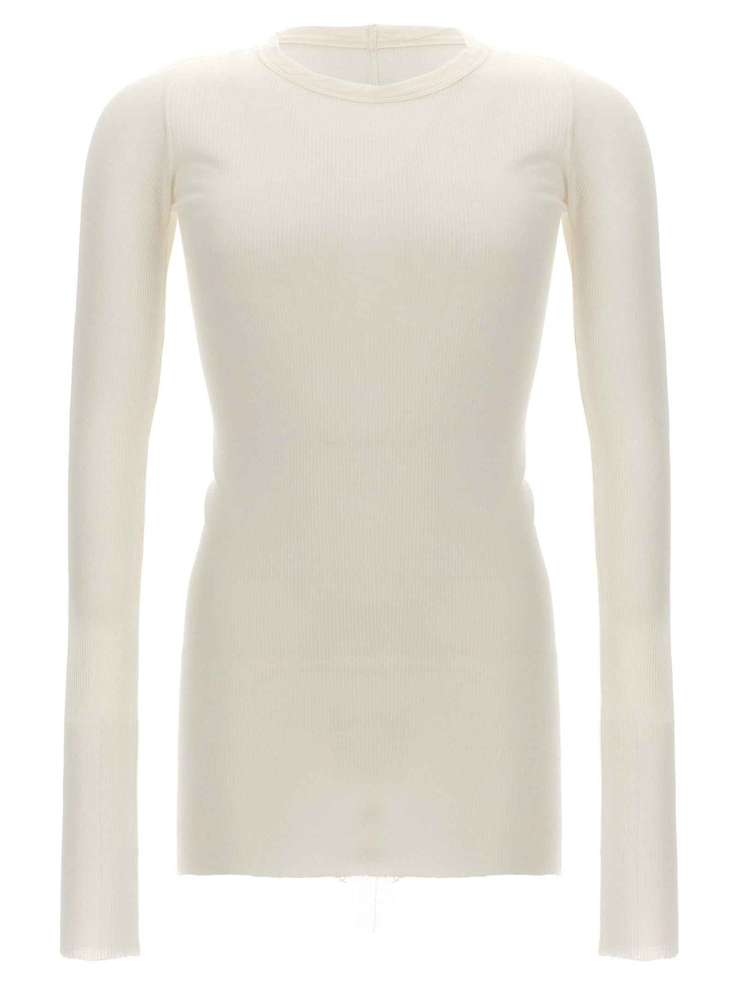 White Viscose T-Shirt