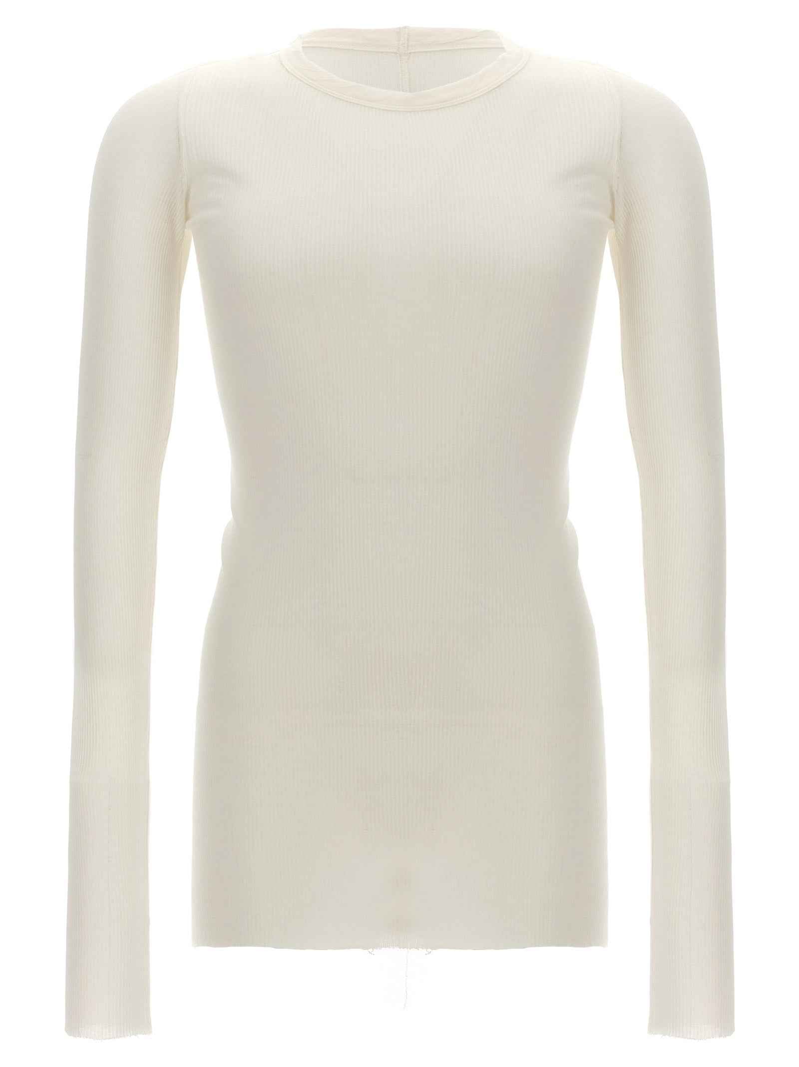 White Viscose T-Shirt