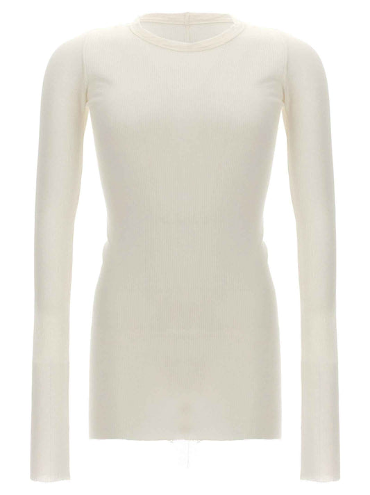 White Viscose T-Shirt
