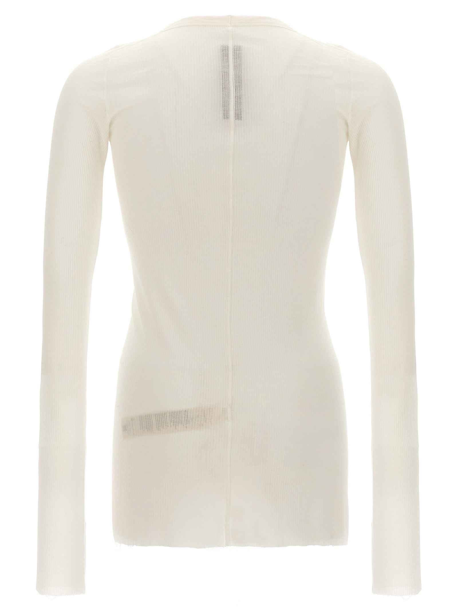 White Viscose T-Shirt