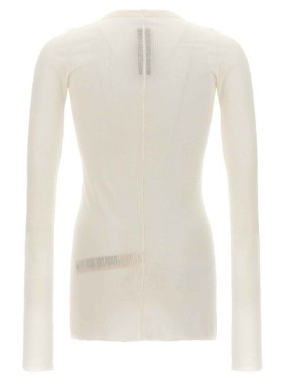 White Viscose T-Shirt