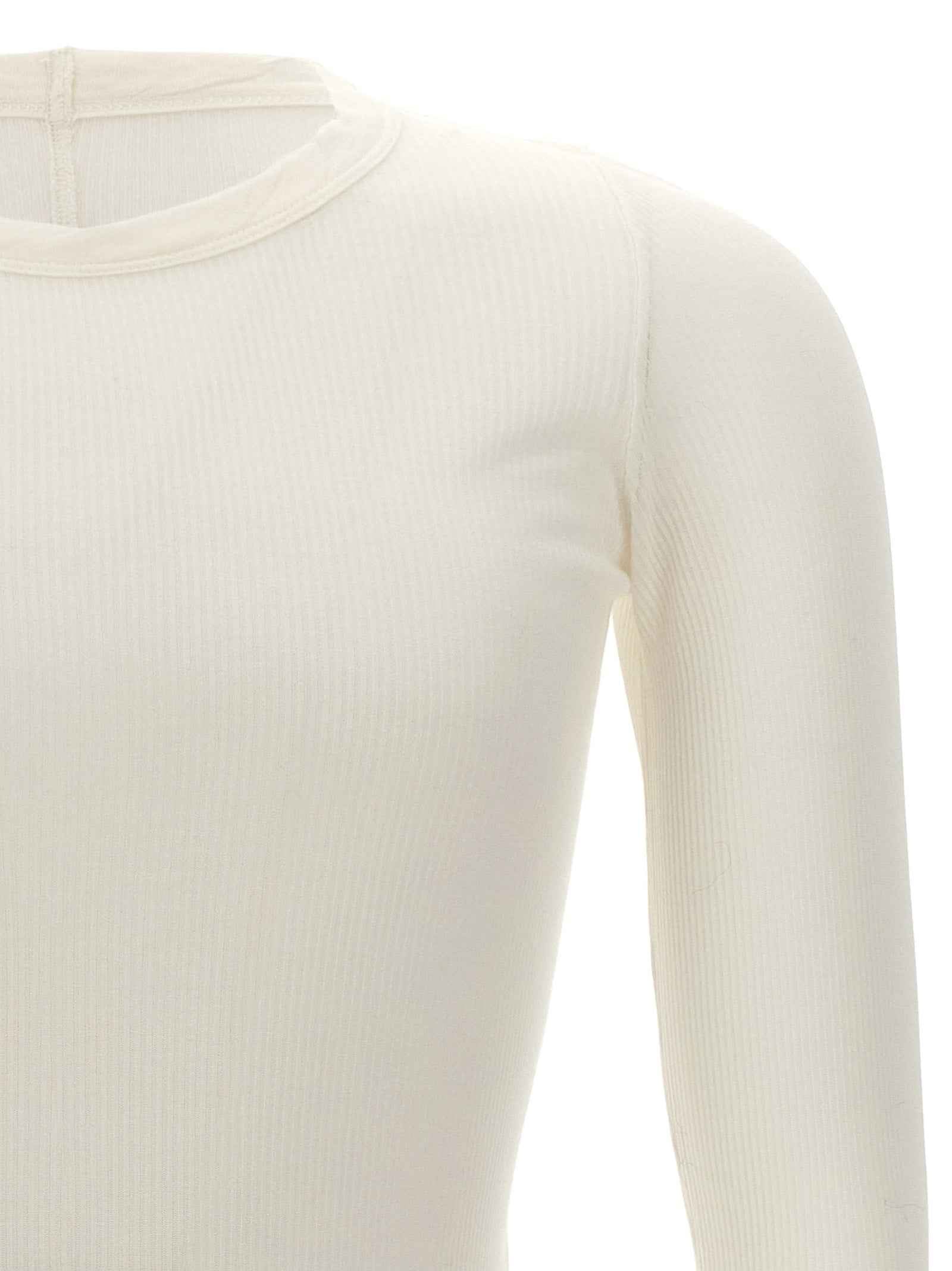 White Viscose T-Shirt