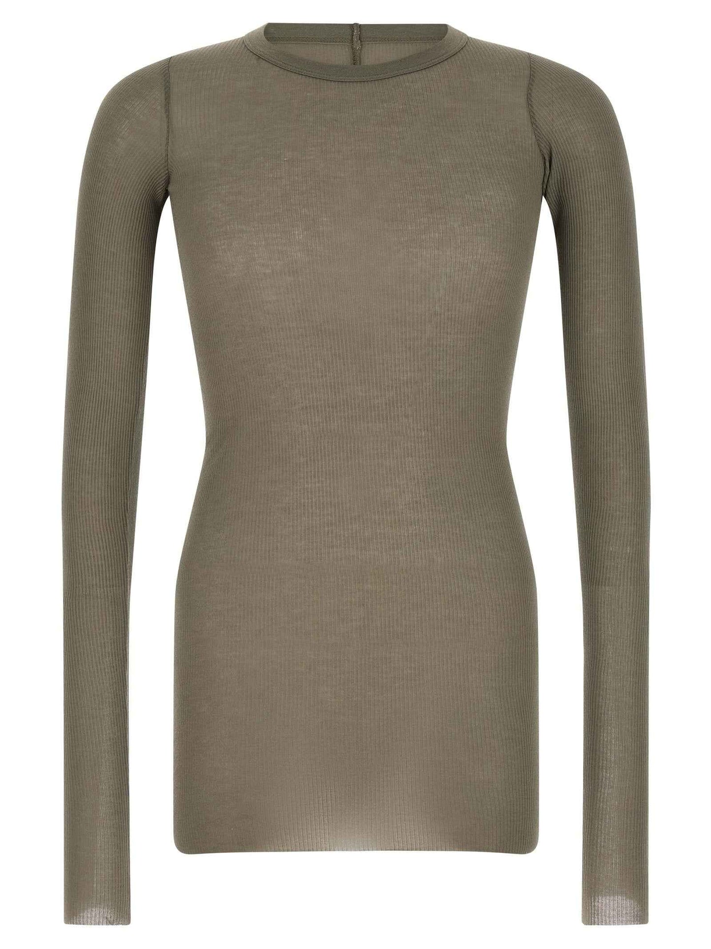 Gray Viscose T-Shirt