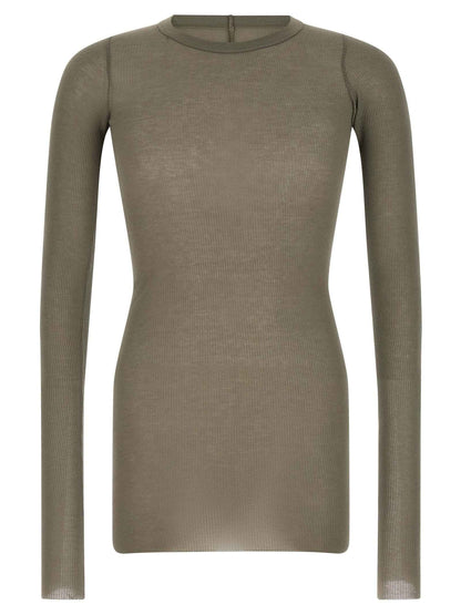 Gray Viscose T-Shirt