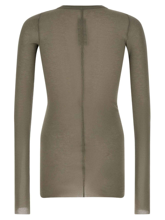 Gray Viscose T-Shirt