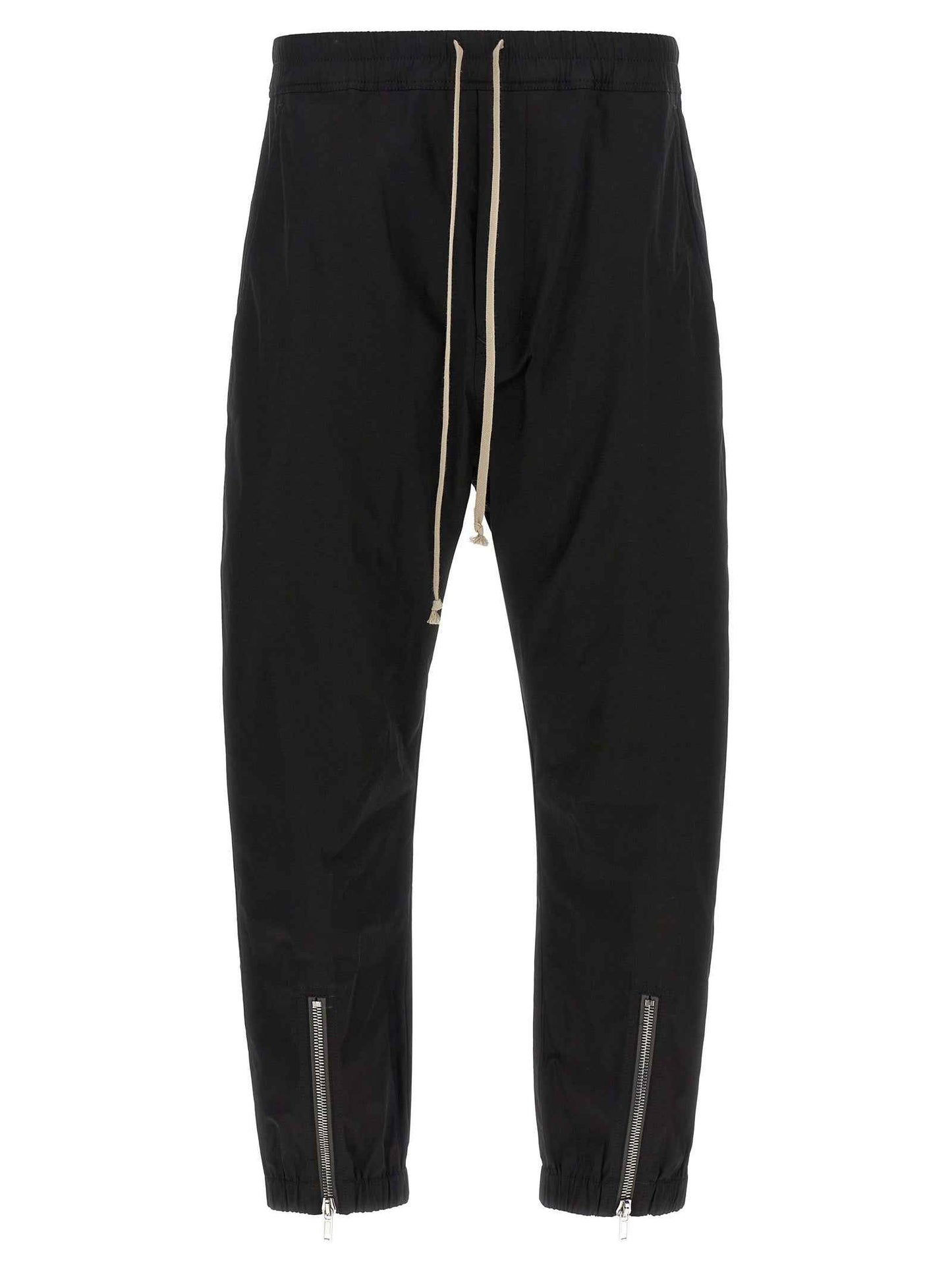 Black Cotton Joggers (Workout Pants)