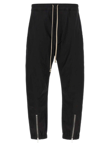 Black Cotton Joggers (Workout Pants)
