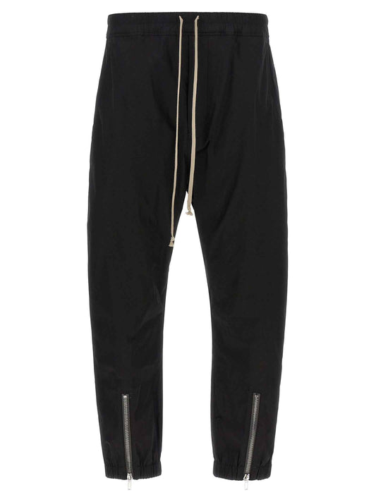 Black Cotton Joggers (Workout Pants)