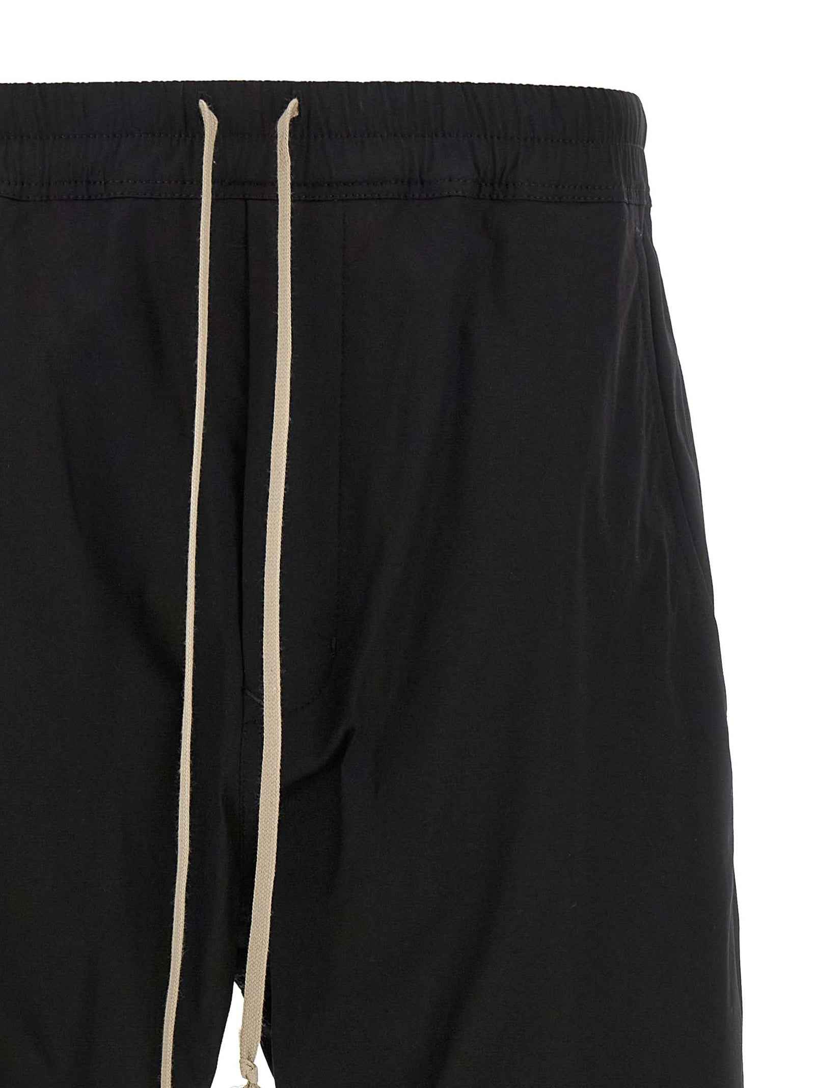 Black Cotton Joggers (Workout Pants)