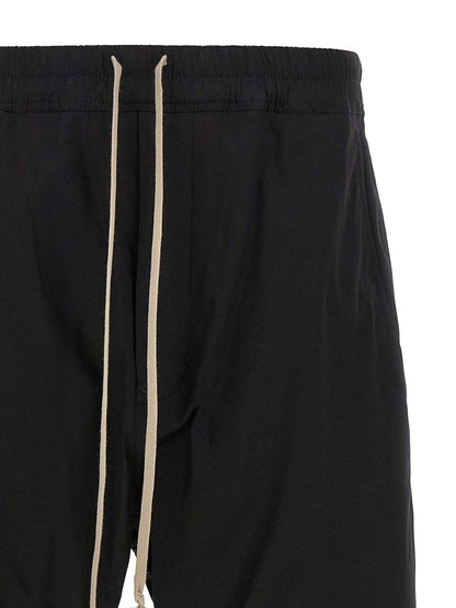Black Cotton Joggers (Workout Pants)