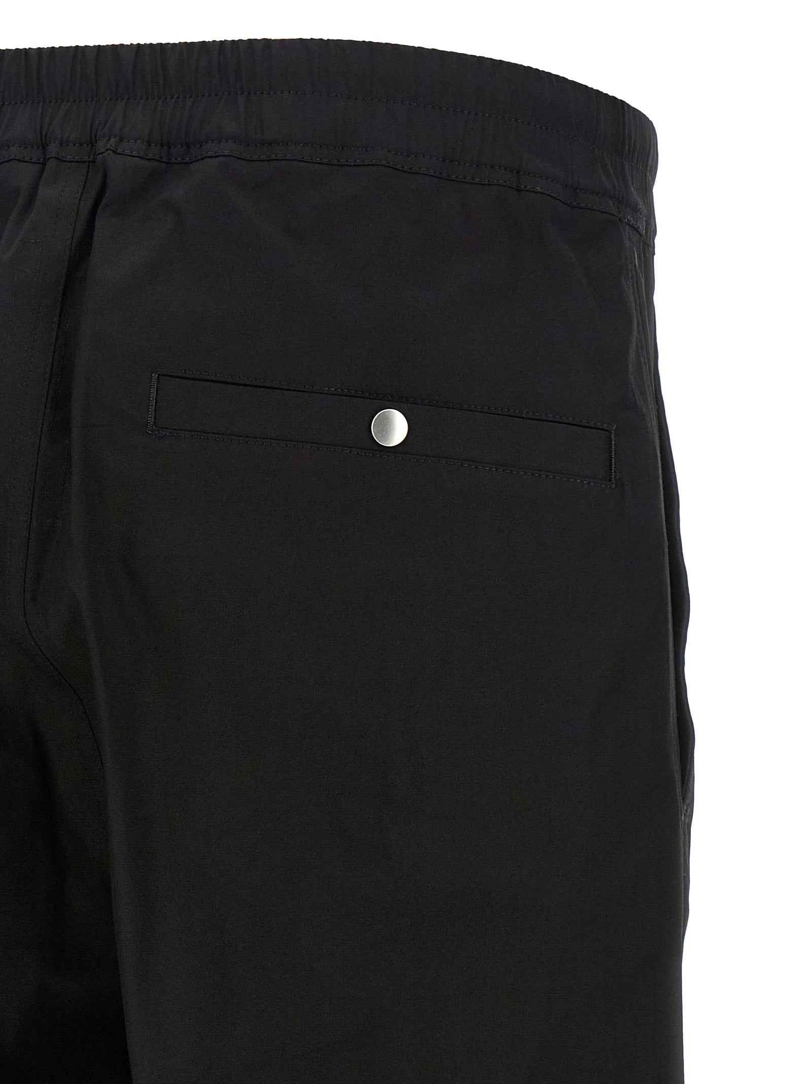 Black Cotton Joggers (Workout Pants)