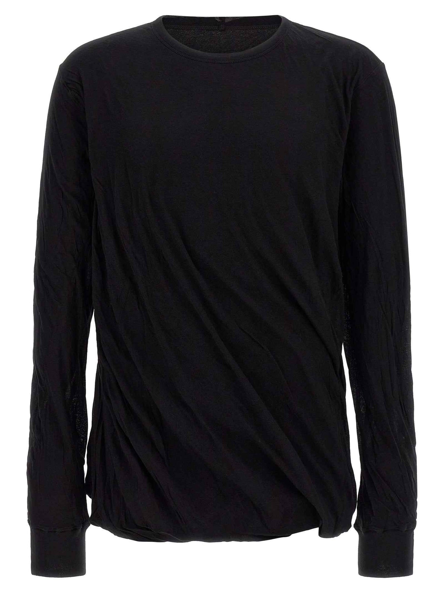 Black Cotton T-Shirt