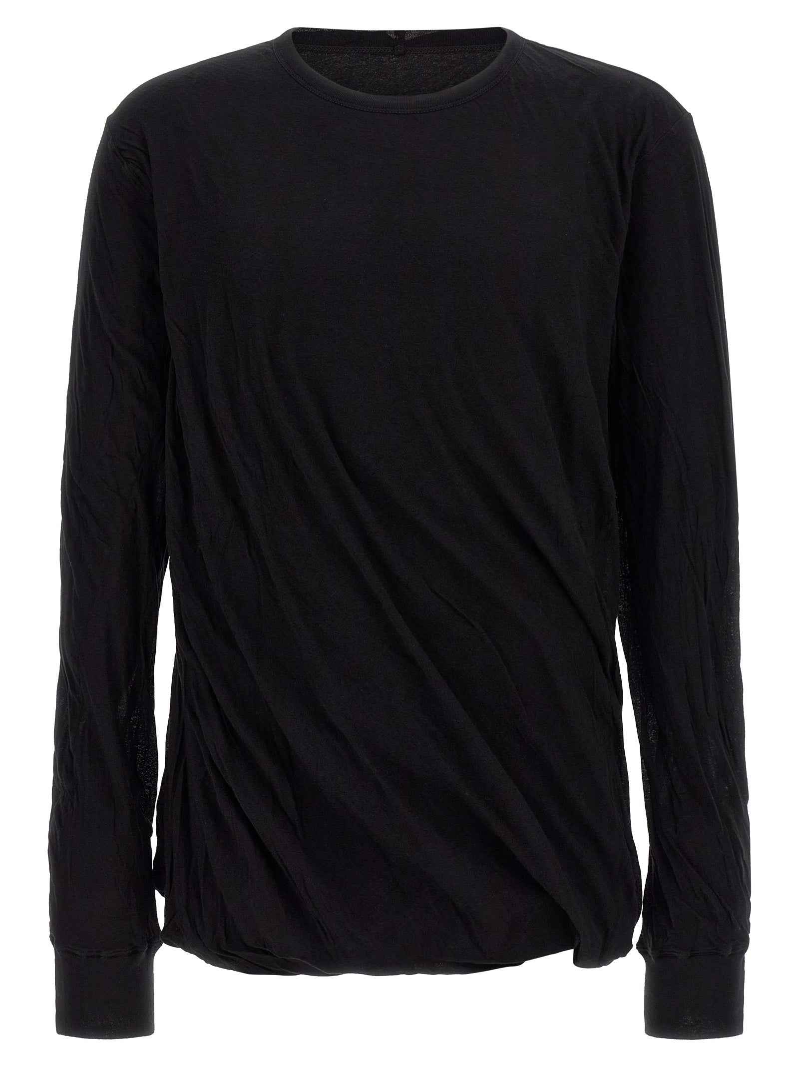 Black Cotton T-Shirt