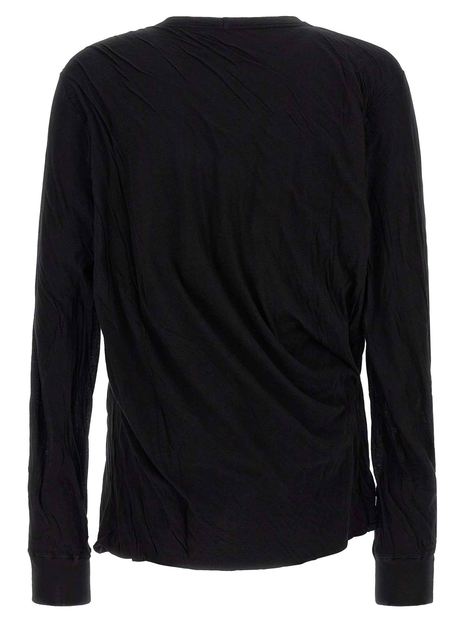 Black Cotton T-Shirt