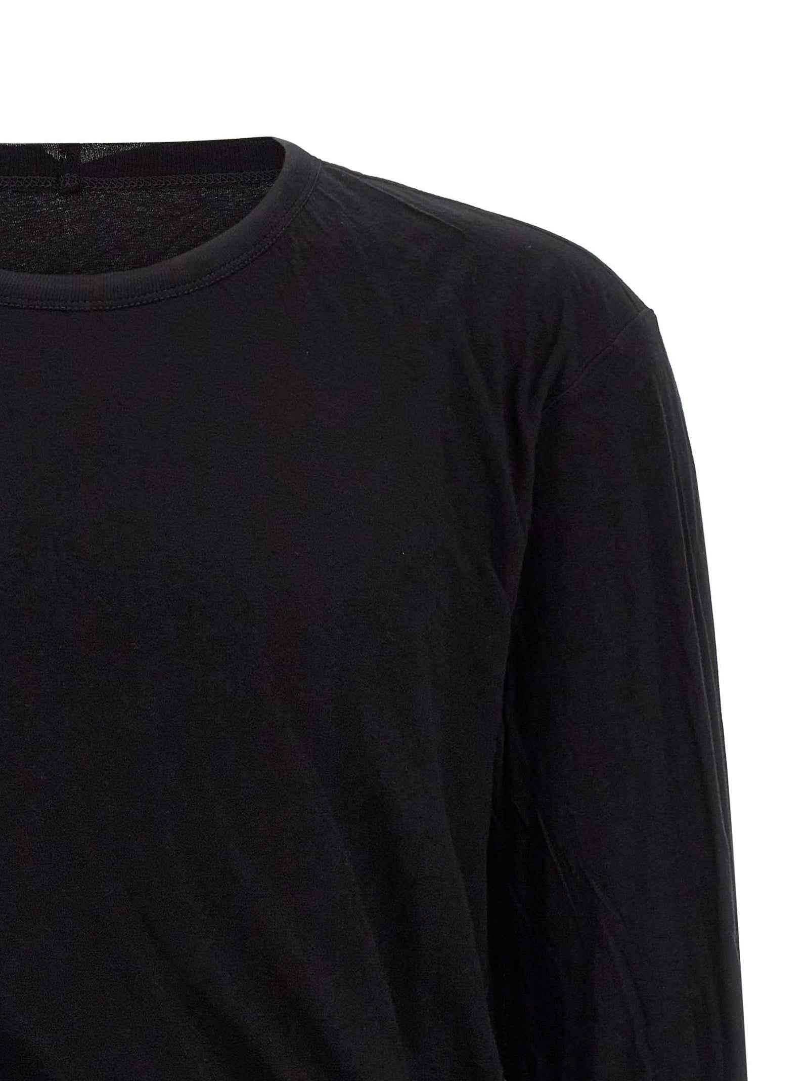 Black Cotton T-Shirt