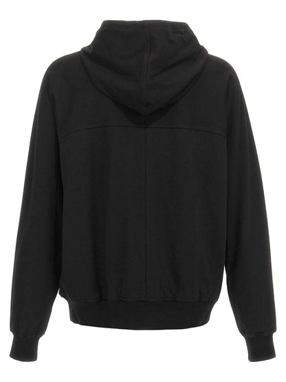 Black Cotton Hoodie