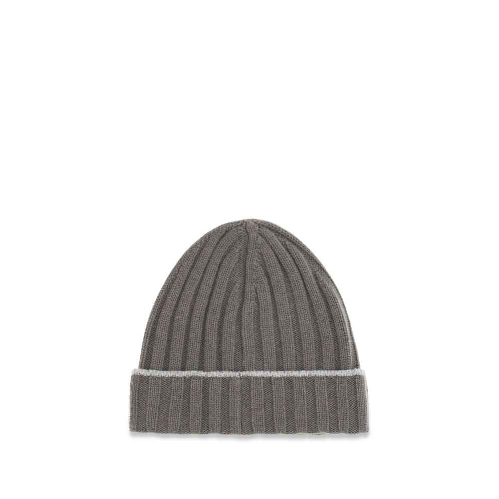 Bicolor Cashmere Beanie