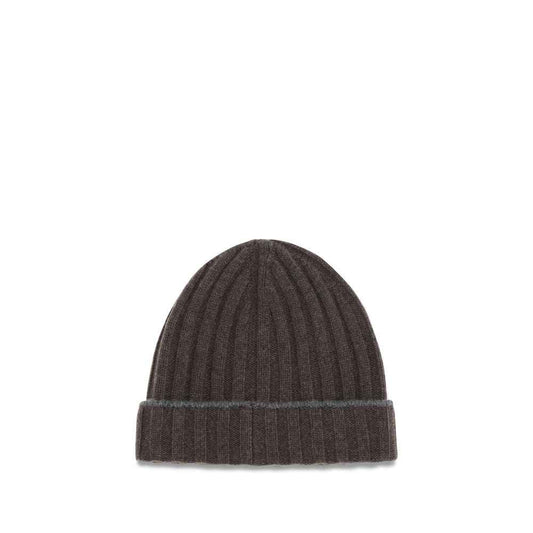 Brown Cashmere Beanie