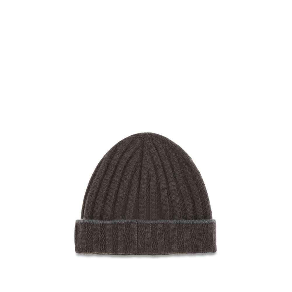 Brown Cashmere Beanie