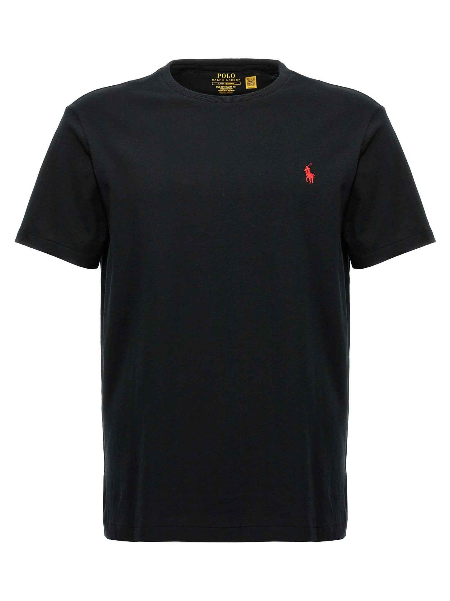 Black Cotton T-Shirt