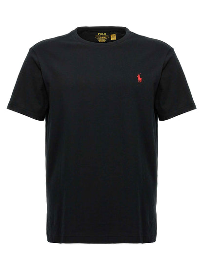 Black Cotton T-Shirt