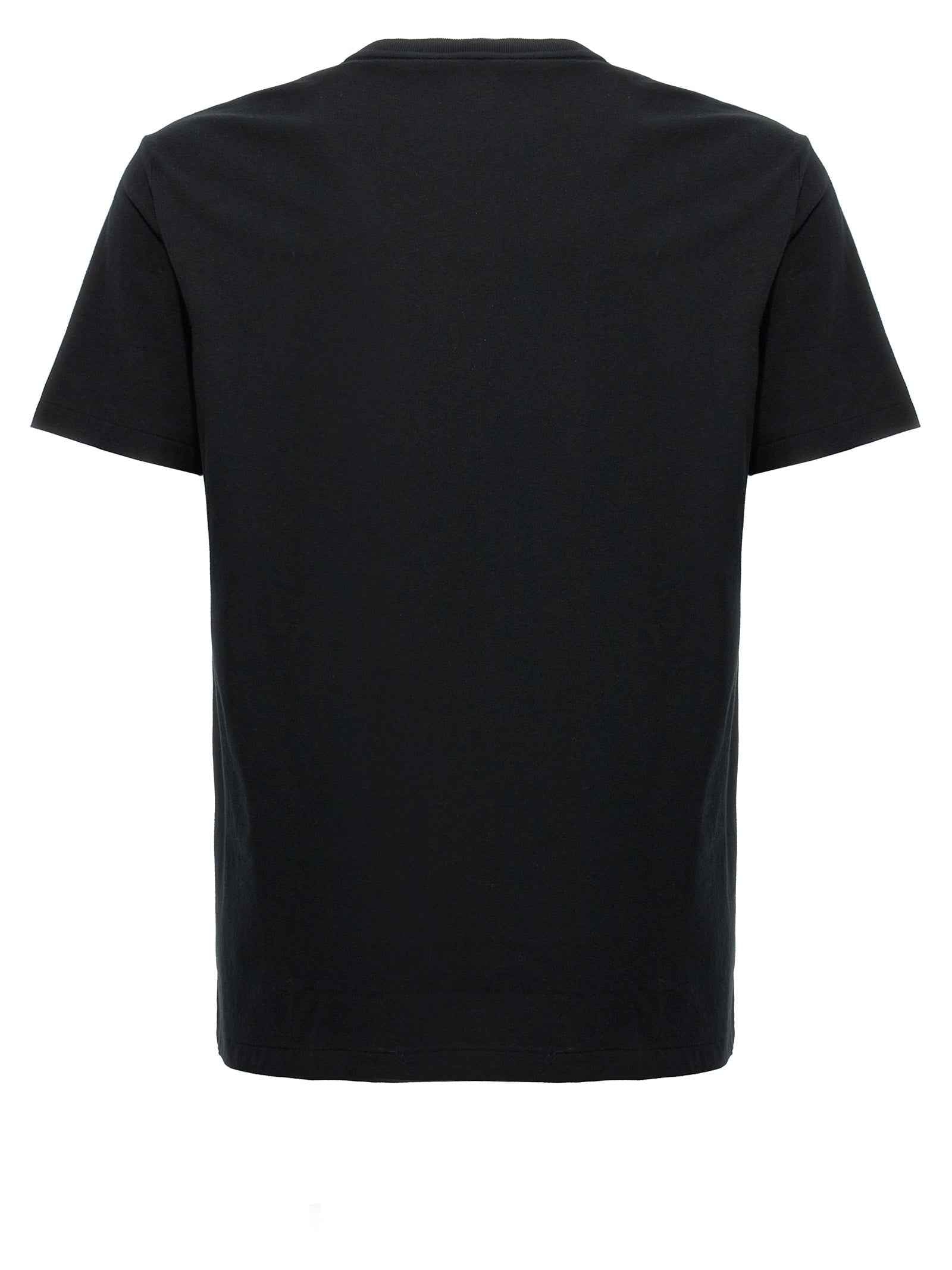 Black Cotton T-Shirt