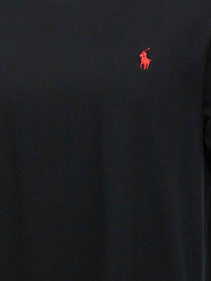Black Cotton T-Shirt