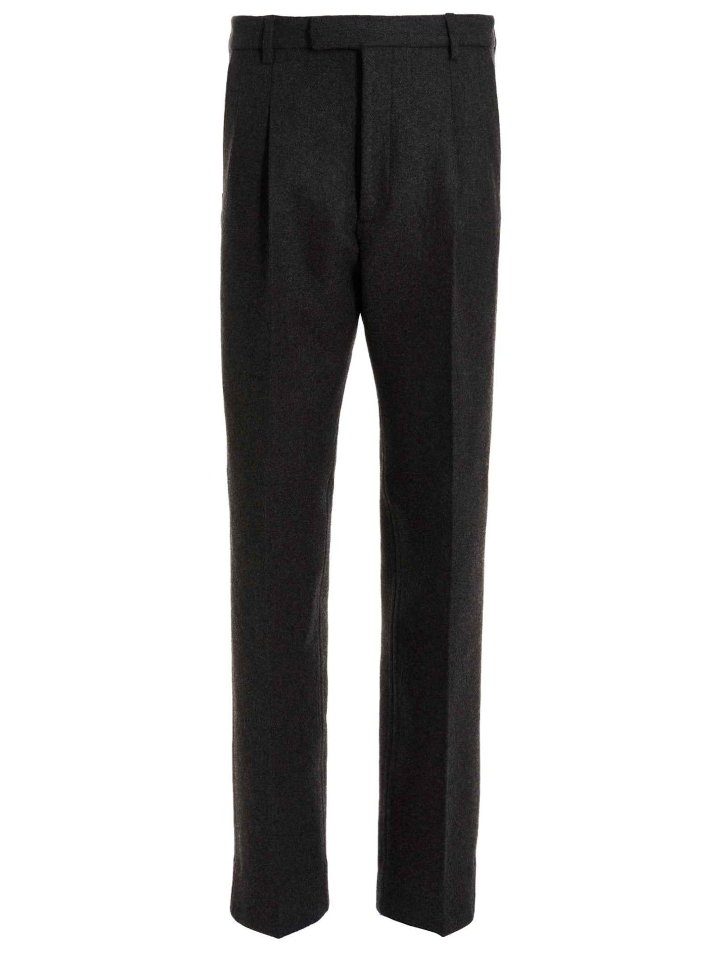 Gray Wool Dress Pants