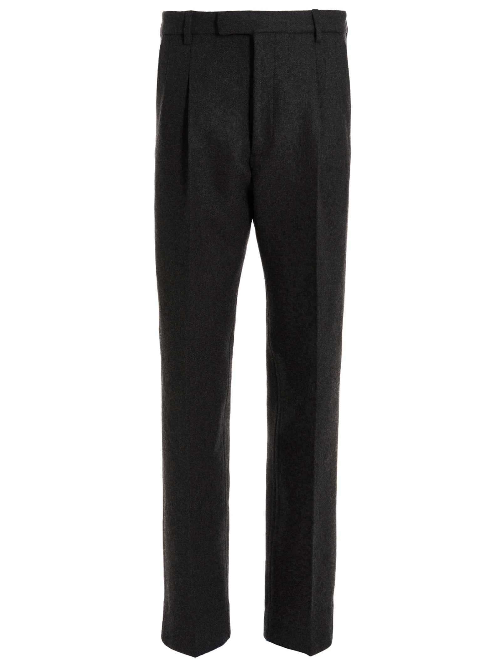 Gray Wool Dress Pants