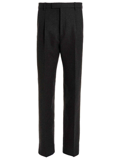Gray Wool Dress Pants